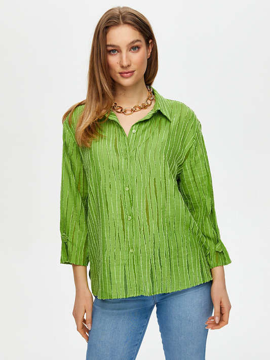 Faik Sönmez Women's Shirt 25YUS25GML041