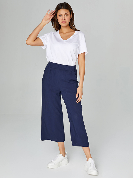 Faik Sönmez Women's Capri Pants 25YB00080