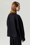 Nocturne Jacket with Ribbed Detail