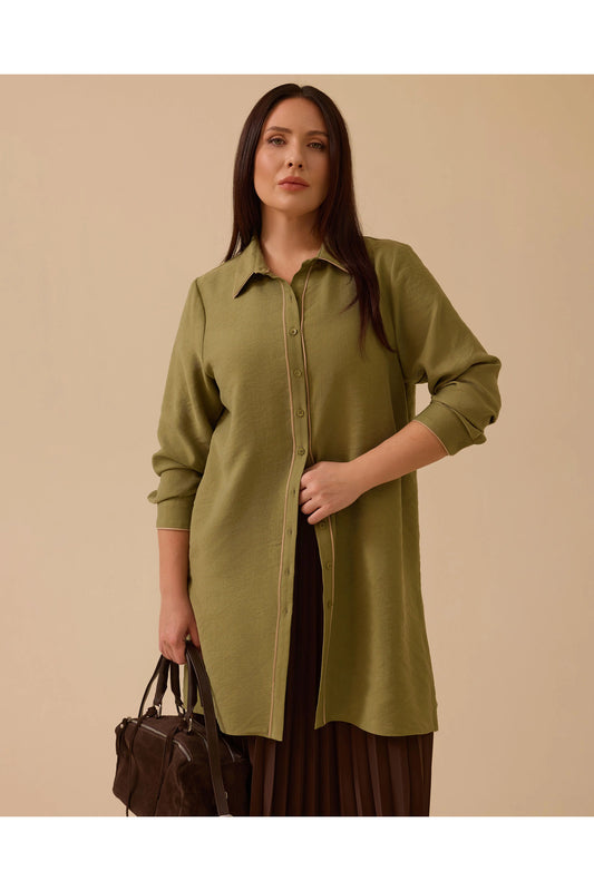 Gala-xi Kadın Büyük Beden Basic Tunik 10002521214015