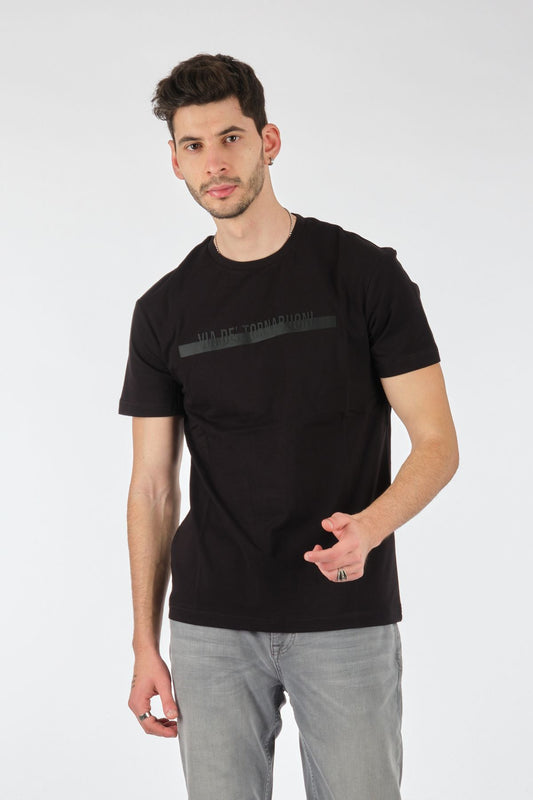 Gmg Fırenze Minimalist Regular Fit Kısa Kol Erkek Tişört - Günlük Kullanım