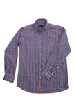 Giant Men's Long-Sleeve Plaid Shirt - Minimalist Style