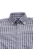 Giant Men's Long-Sleeve Shirt - Plaid Pattern - Minimalist