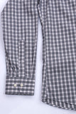 Giant Men's Long-Sleeve Shirt - Plaid Pattern - Minimalist