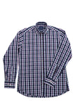 Giant Minimalist Plaid Long-Sleeve Men's Shirt - Casual & Business