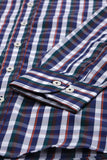 Giant Minimalist Plaid Long-Sleeve Men's Shirt - Casual & Business