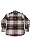 Giant Minimalist Plaid Men's Long-Sleeve Shirt - Casual Style