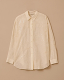 Seçil Minimalist Oversize Long-Sleeve Shirt - Casual & Special Occasions