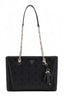 Guess Kadın Monogram Desenli Zincir Askılı Suni Deri Omuz Çantası