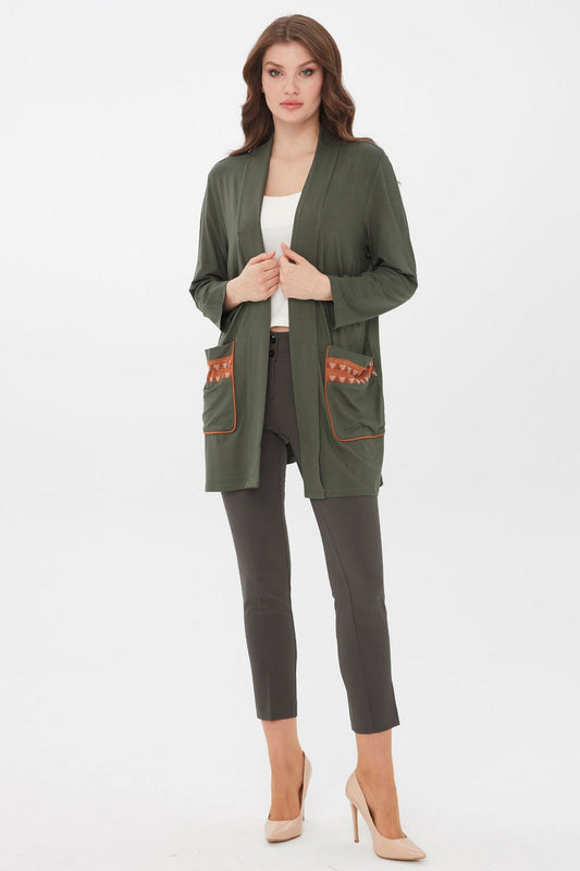 Patterned Women's Cardigan 22122701