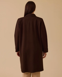 Plus Size Pocketed Basic Knit Cardigan Gala-Xi