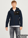 Jack&Jones Minimalist Kapüşonlu Erkek Ceket - Softshell Kumaş