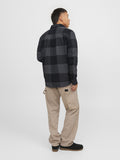 Jack&Jones Kareli Uzun Kol Erkek Gömleği - Günlük Casual