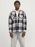 Jack&Jones Kareli Uzun Kol Erkek Gömleği - Günlük Casual