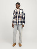 Jack&Jones Kareli Uzun Kol Erkek Gömleği - Günlük Casual