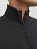 Jack&Jones Minimalist Oversize Fermuarlı Erkek Hırka - Günlük Kombinleriniz İçin