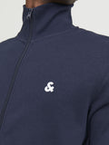 Jack&Jones Minimalist Oversize Fermuarlı Erkek Hırka - Günlük Kombinleriniz İçin