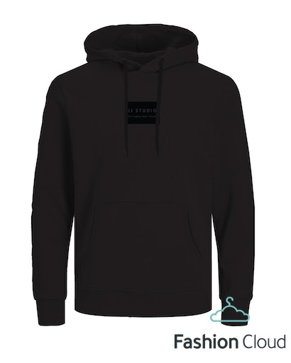 Jack&Jones Erkek Oversize Kapüşonlu Sweatshirt - Minimalist Tarz