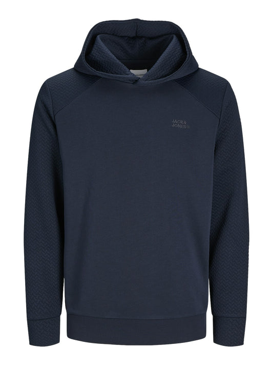 Jack&Jones Oversize Kapüşonlu Minimalist Erkek Sweatshirt - Günlük Kullanım