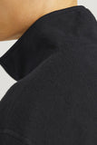 Jack&Jones Minimalist Yarım Fermuarlı Uzun Kol Erkek Sweatshirt - Oversize