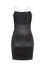 Jack&Jones JJXX Minimalist İnce Askılı Saten Mini Elbise
