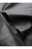 Jack&Jones JJXX Minimalist Maxi Deri Etek Ön Yarığı Detaylı - Günlük & Şık