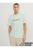 Jack&Jones Oversize Minimalist Erkek T-Shirt - Kısa Kol - Rahat Kesim