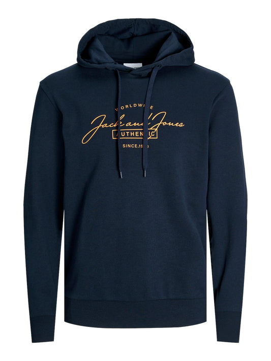 Jack&Jones Plus Erkek Oversize Kapüşonlu Sweatshirt - Minimalist Günlük Stil