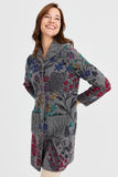 Patterned Women's Coat 23223018