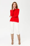 Women's Crew Neck Classic Wool Sweater Pattern