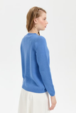 Women's Crew Neck Classic Wool Sweater Pattern