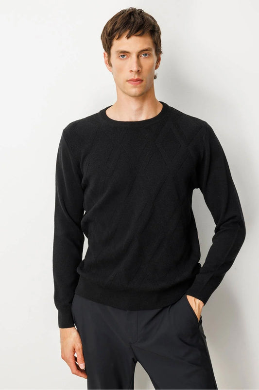 Pattern Men's Sweater 25KDSN25506