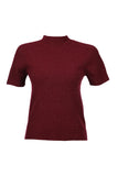 Ten Women's Minimalist Short-Sleeve Turtleneck Sweaters - Chic for Everyday Use