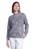 Sempre Minimalist Sequin Women's Sweater - Everyday & Special Occasions