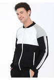 Kip Erkek Oversize Fermuarlı Sweatshirt - Minimalist Spor Tarzı
