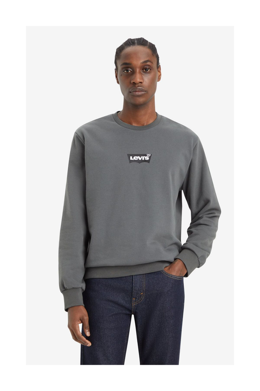 Levi's Oversized Erkek Sweatshirt - Yuvarlak Yaka - Uzun Kol - Günlük Stil