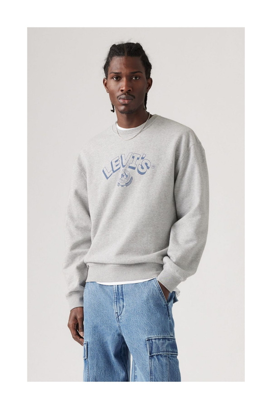 Levi's Oversize Yuvarlak Yaka Erkek Sweatshirt - Günlük Stil