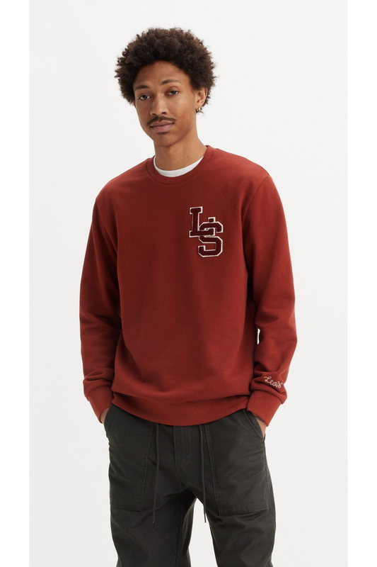 Levi's Erkek Oversize Yuvarlak Yaka Sweatshirt - Günlük & Streetwear