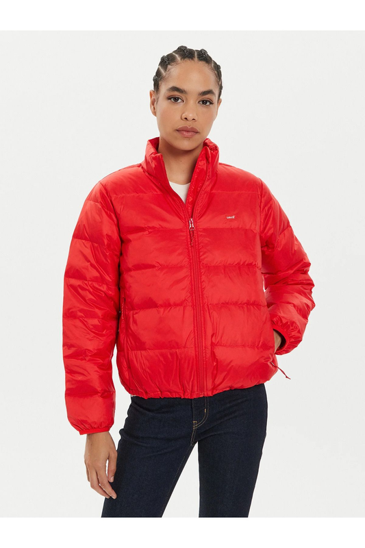 Levi's Oversize Kısa Şişme Kadın Mont - Günlük Minimalist