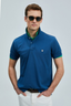 Lufian Minimalist Polo Yaka Erkek T-Shirt - Kısa Kol - Günlük