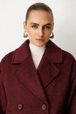 Ekol Double-Breasted Cashmere Coat