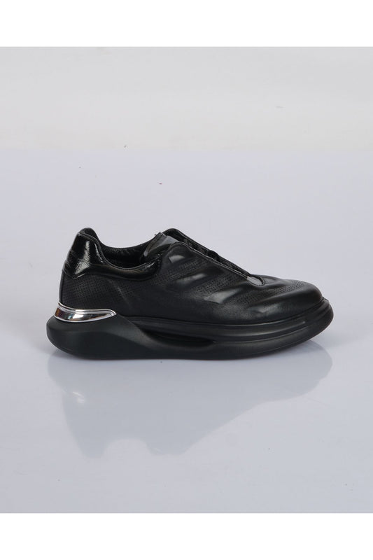 Marco Rossi Minimalist Deri Erkek Sneaker - Platform Taban