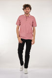 Nehir Erkek Polo Yaka Kısa Kol Regular Fit Minimalist T-Shirt - Günlük Kullanım
