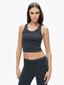 Nocturne Oversized Crop Top - Minimalist Ribana Kadın