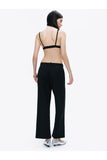 Nocturne Minimalist Yüksek Bel Geniş Paça Kadın Pantolon - Modern Tasarım