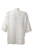 On Omzu Zincir İşlemeli Triko Kazak On