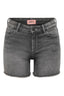 Only Yüksek Bel Mini Denim Şort - Günlük Şık Tarz