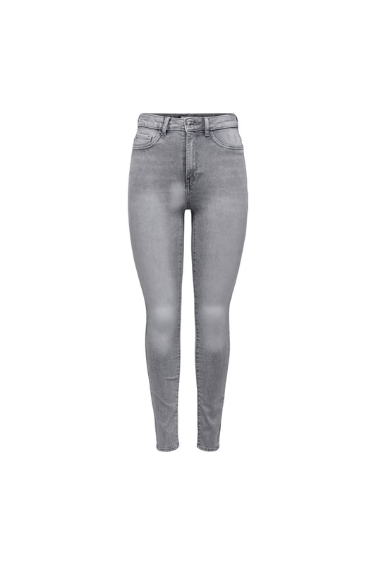 Only Yüksek Bel Dar Paça Minimalist Kadın Kot Pantolon - Günlük Stil