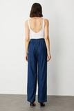 Ekol Wide Leg Trousers with Elastic Waistband