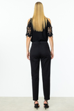 Straight Leg Bridged Trousers Ekol